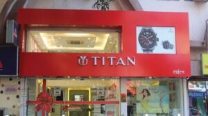 Titan share price